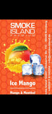SMOKE ISLAND - E-Shisha 600 Züge, 20mg/ml Nik.